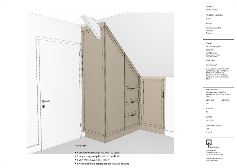Slaapkamer links A hoekkasten DO2